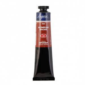 Farba akrylowa Ladoga 46ml, Czerwona - English Red